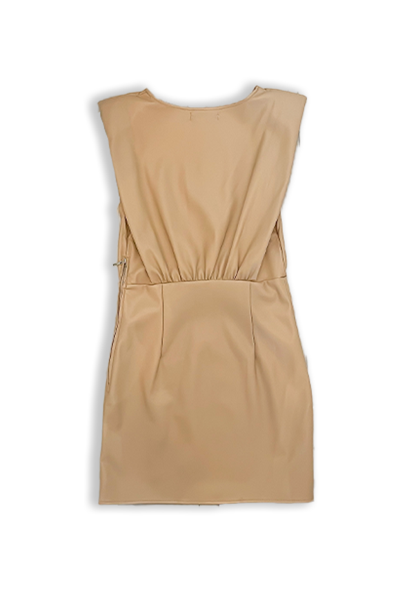 Lana Shoulder Pad Mini Dress